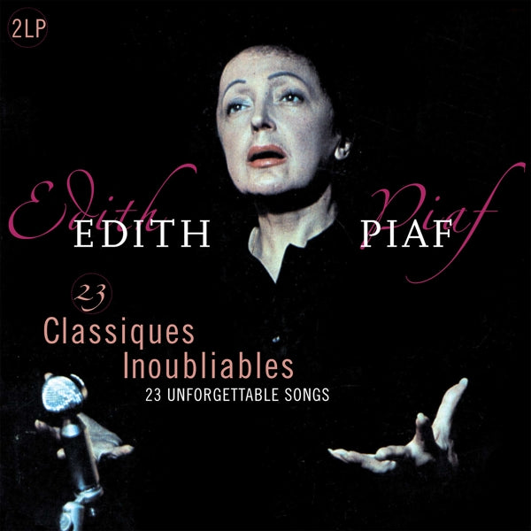 Edith Piaf - 23 Classiques - Pink Blossom, Ltd (2 LPs) Cover Arts and Media | Records on Vinyl