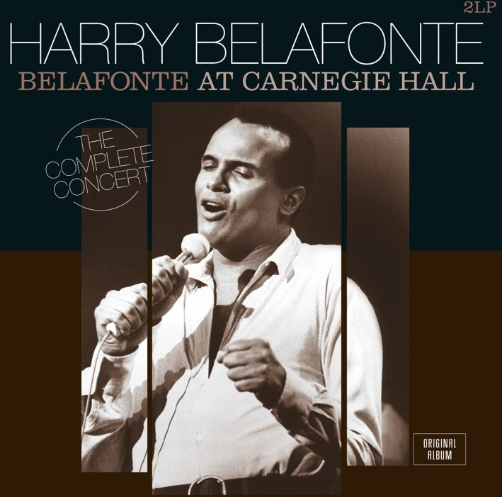 Harry Belafonte - Belafonte At Carnegie Hall (2 LPs) Cover Arts and Media | Records on Vinyl