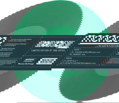 Monaco - I've Got a Feeling (Single) Cover Arts and Media | Records on Vinyl