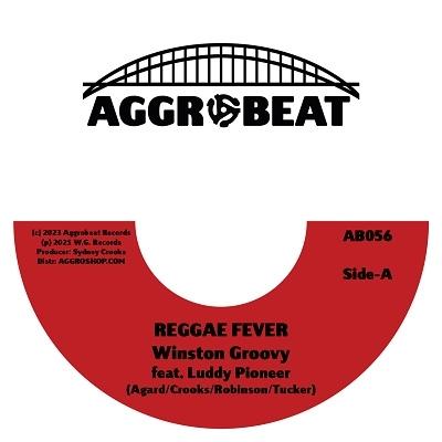 Winston -Feat. Luddy Pioneer- Groovy - Reggae Fever (Single) Cover Arts and Media | Records on Vinyl