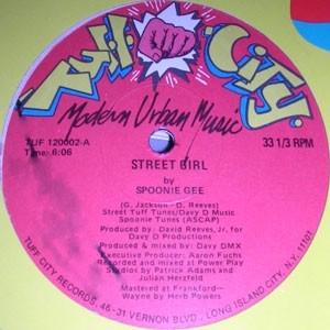 Spoonie Gee - Street Girl (Single) Cover Arts and Media | Records on Vinyl