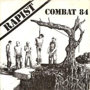 Combat 84 - Rapist (Single) Cover Arts and Media | Records on Vinyl