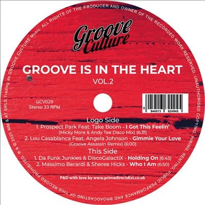 V/A - Groove is In the Heart Vol. 2 (Single) Cover Arts and Media | Records on Vinyl