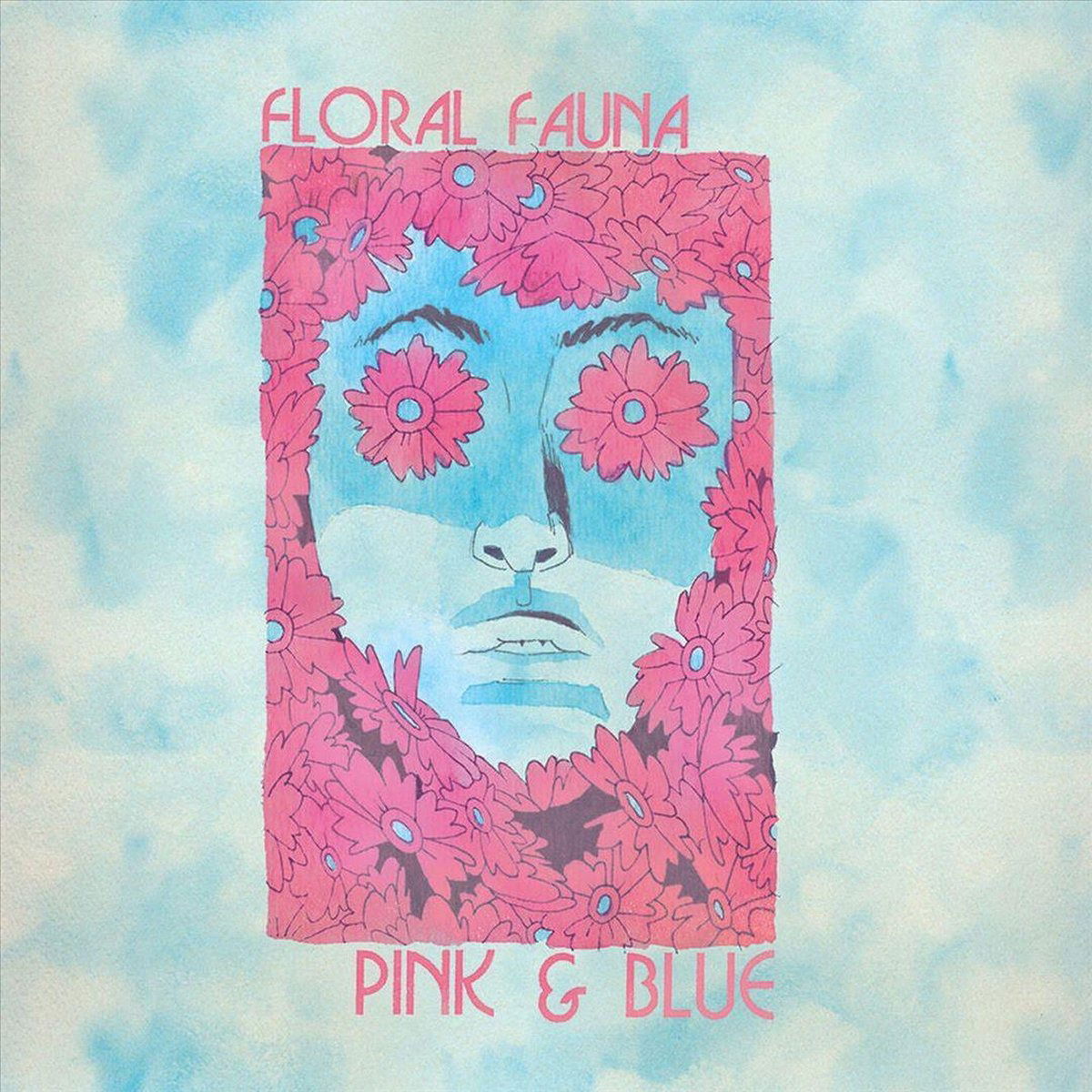 Floral Fauna - Pink & Blue (LP) Cover Arts and Media | Records on Vinyl