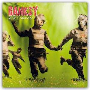 Banksy Official Calendar Cover Arts and Media | Records on Vinyl