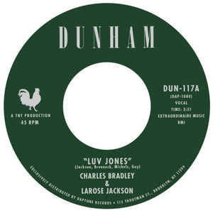 Charles & Larose Jackson Bradley - Luv Jones (Single) Cover Arts and Media | Records on Vinyl