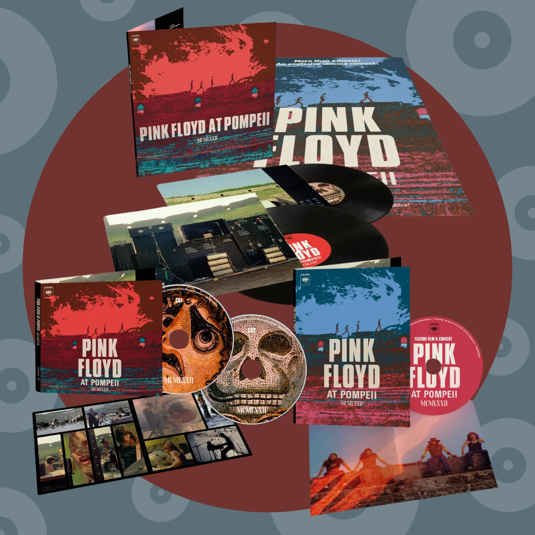  |  Vinyl LP+2CD+DVD Bundel | Pink Floyd - At Pompeii MCMLXXII (2 LP+DVD+2CD) (Bundel) | Records on Vinyl