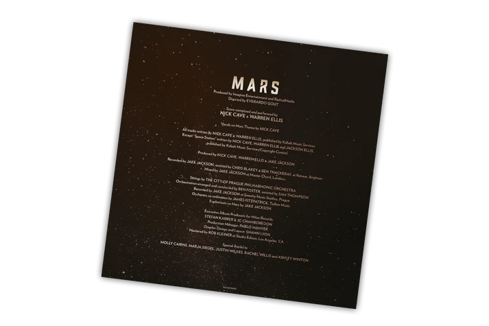 Nick & Warren Ellis Cave - Mars (LP)