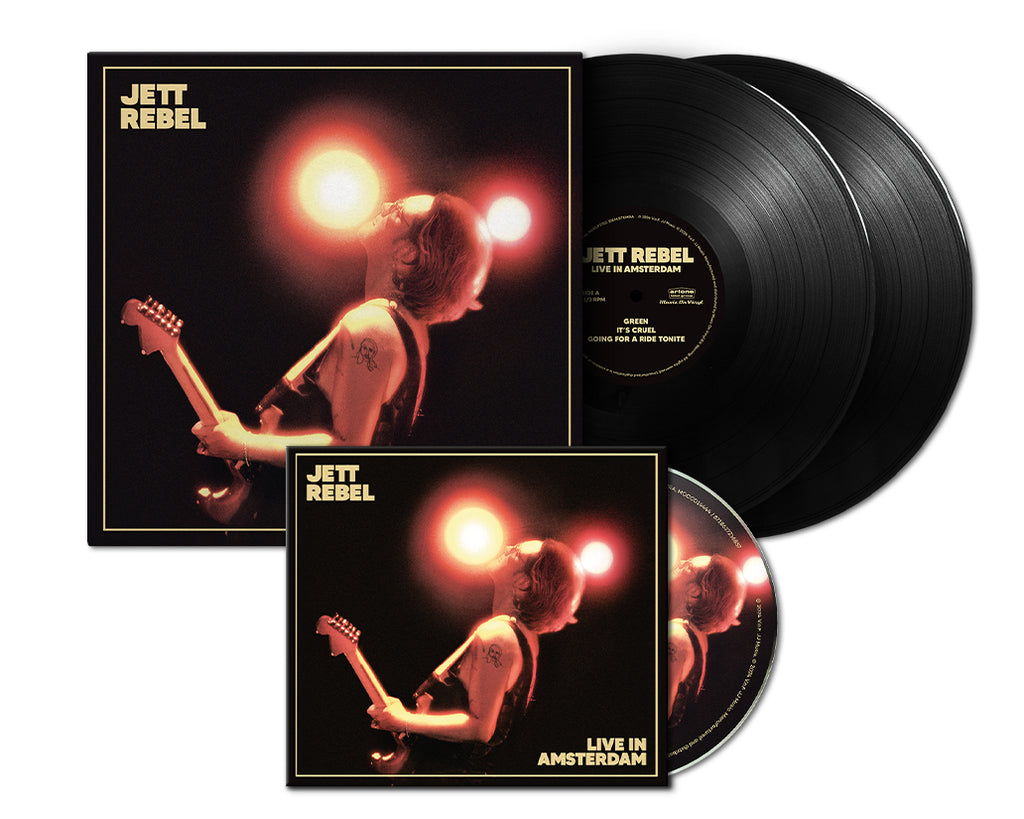 Jett Rebel - Live in Amsterdam (2LP+CD) | Records on Vinyl