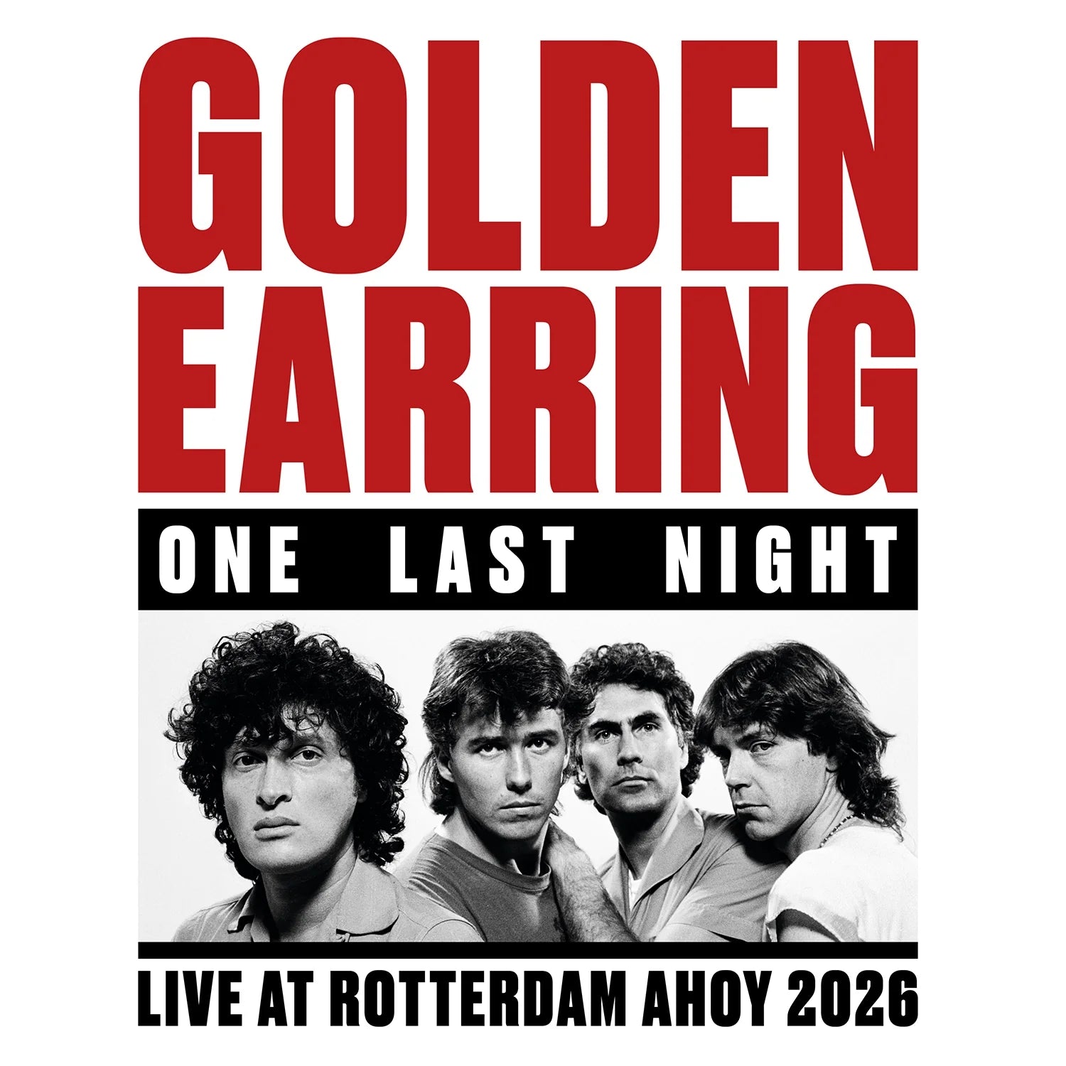 GOLDEN EARRING
One Last Night (Live At Ahoy Rotterdam 2026) (Red Vinyl)