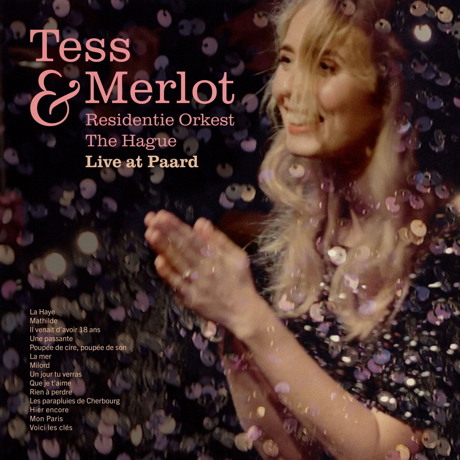  |  Vinyl LP | Tess Merlot - Tess Merlot & Residentie Orkest Live At Paard (LP) | Records on Vinyl