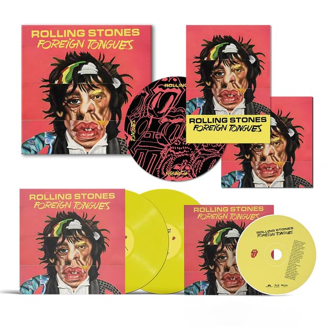 Rolling Stones - Foreign Tongues Vinyl Boxset (2LP+CD+Blu-Ray)
