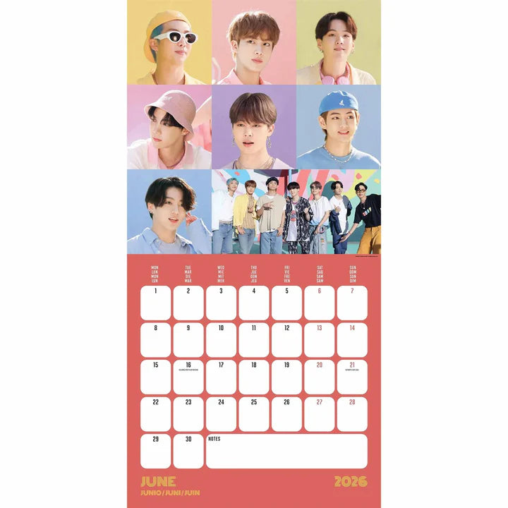 Bts 2026 Official Calendar