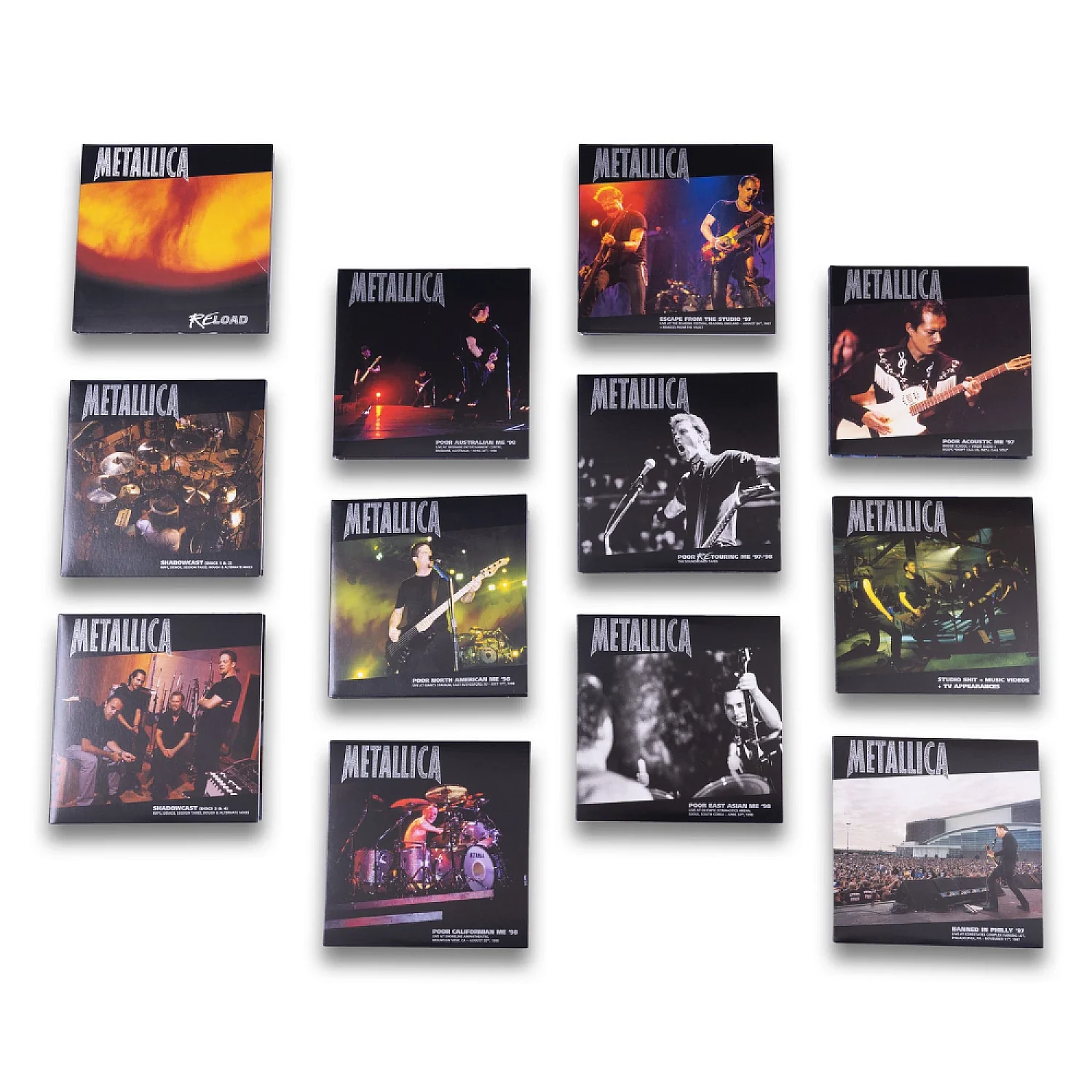  |  vinylboxset | Metallica - ReLoad (remastered Boxset) (5LP+7''Single+15Cd+4DVD) | Records on Vinyl