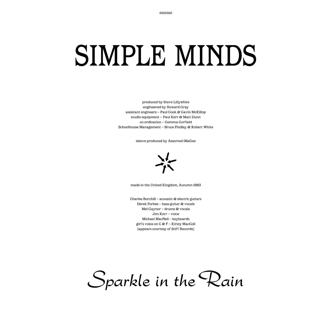  |  Vinyl-CD-Bundel | Simple Minds - Sparkle In the Rain (LP+4CD) (Bundel) | Records on Vinyl