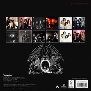 Queen Record Sleeve Calendar