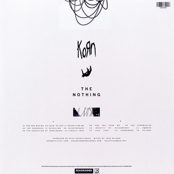 Korn - Nothing  |  Vinyl LP | Korn - Nothing  (LP) | Records on Vinyl