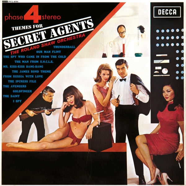  |  Vinyl LP | Roland & His Orchestra Shaw - Themes For Secret Agents (LP) | Records on Vinyl