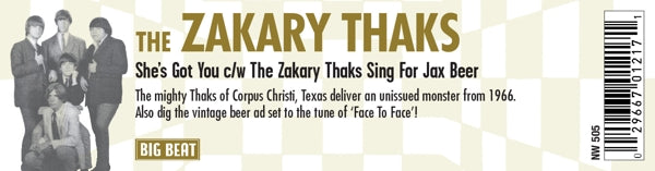  |  7" Single | Zakary Thaks - She's Got You (Single) | Records on Vinyl