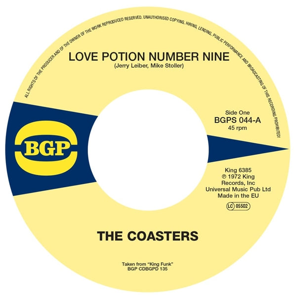  |  7" Single | Coasters - Love Potion Number Nine (Single) | Records on Vinyl