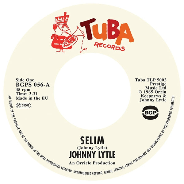  |  7" Single | Johnny Lytle - Selim (Single) | Records on Vinyl
