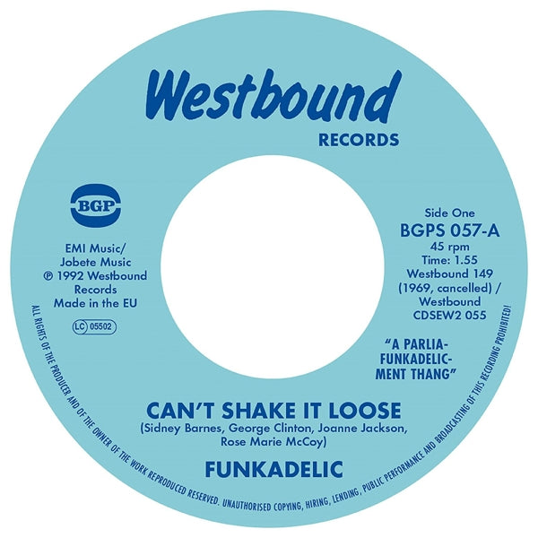  |  7" Single | Funkadelic - Can't Shake It Loose (Single) | Records on Vinyl