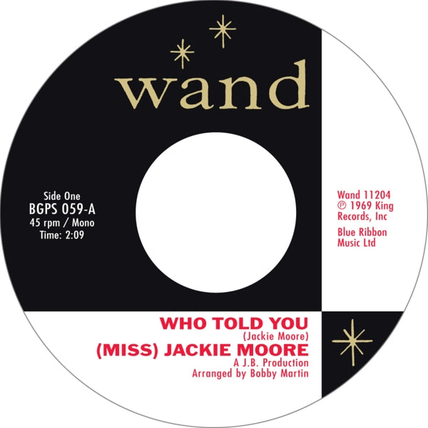  |  7" Single | Jack -Miss- Moore - Who Told You (Single) | Records on Vinyl