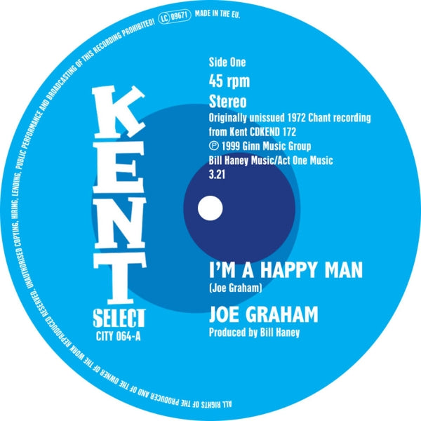 Joe/Bill Brandon Graham - I Am A Happy Man /.. |  7" Single | Joe/Bill Brandon Graham - I Am A Happy Man /.. (7" Single) | Records on Vinyl