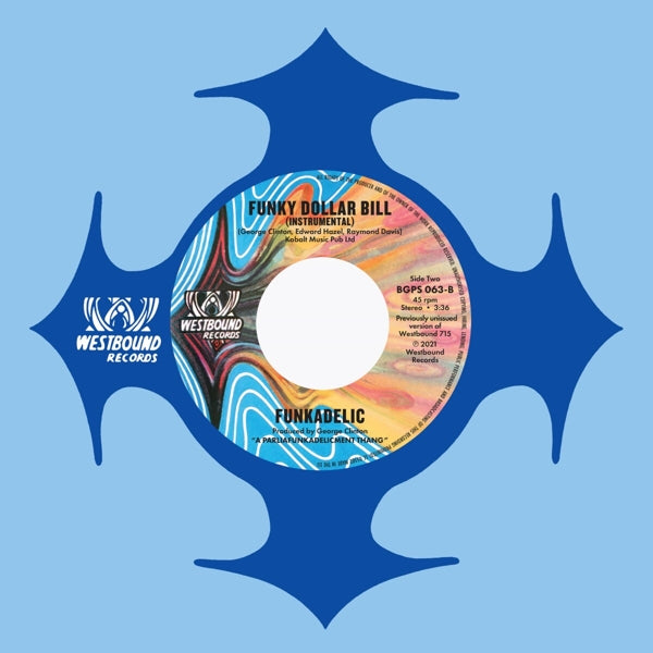 Funkadelic - Funky Dollar Bill |  7" Single | Funkadelic - Funky Dollar Bill (7" Single) | Records on Vinyl