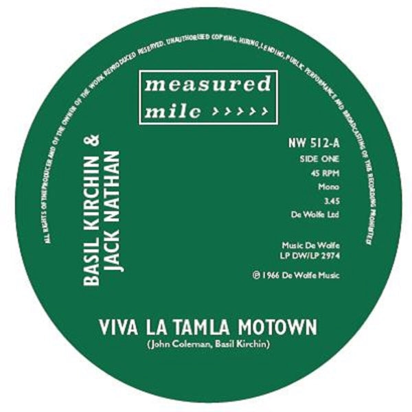  |  7" Single | Basil & Jack Nathan/Alan Parker & William Parish Kirchin - Viva La Tamla Motown/Main Chance (Single) | Records on Vinyl