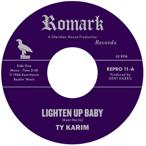  |  7" Single | Ty Karim - Lighten Up Baby / All At Once (Single) | Records on Vinyl
