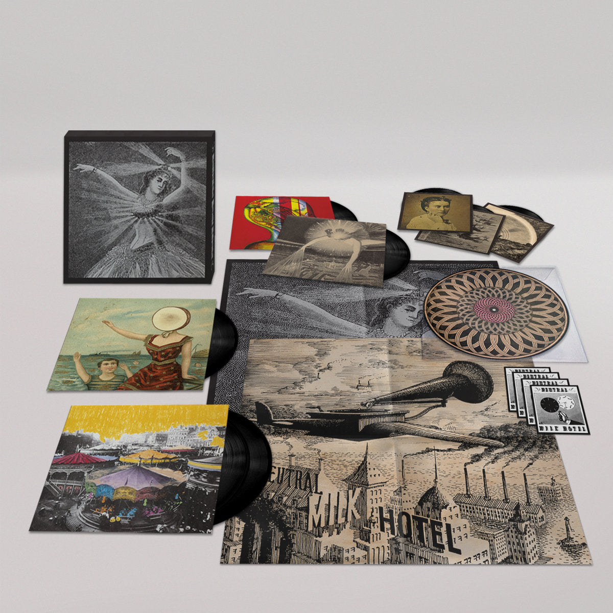  |  Vinyl LP | Neutral Milk Hotel - Collected Works of (9 items) | Records on Vinyl