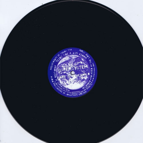  |  12" Single | Supersystem - Born Into the World (Single) | Records on Vinyl