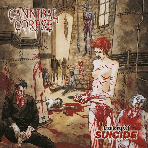  |  Vinyl LP | Cannibal Corpse - Gallery of Suicide (LP) | Records on Vinyl