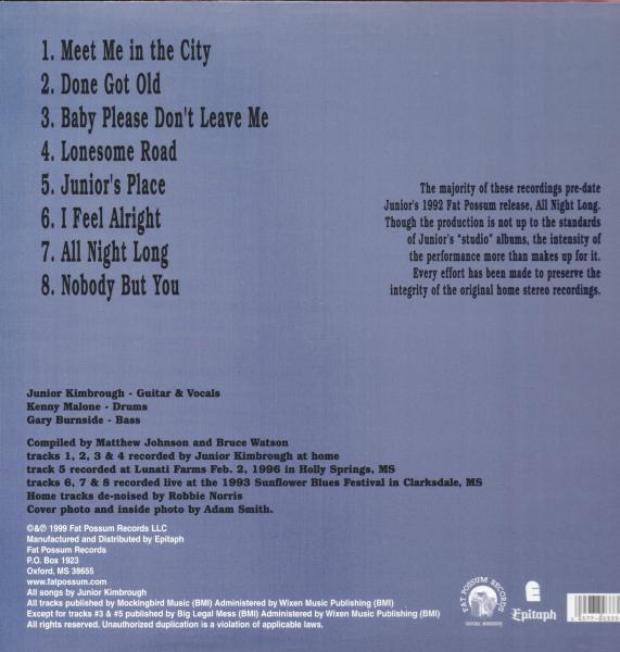 Junior Kimbrough - Meet Me In The City |  Vinyl LP | Junior Kimbrough - Meet Me In The City (LP) | Records on Vinyl