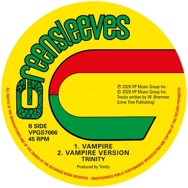 Al Campbell & Trinity - Respect/Vampire |  12" Single | Al Campbell & Trinity - Respect/Vampire (12" Single) | Records on Vinyl