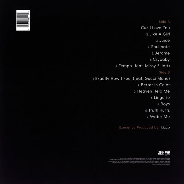 Lizzo - Cuz I Love You  |  Vinyl LP | Lizzo - Cuz I Love You  (LP) | Records on Vinyl