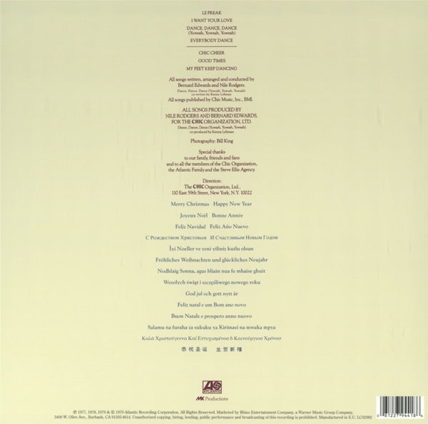 Chic - Les Plus Grands Succes.. |  Vinyl LP | Chic - Les Plus Grands Succes.. (LP) | Records on Vinyl