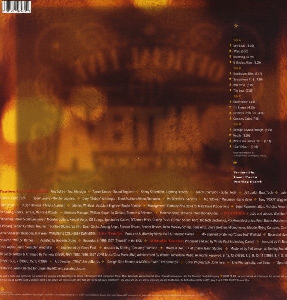 Pantera - Official Live 101 Proof |  Vinyl LP | Pantera - Official Live 101 Proof (2 LPs) | Records on Vinyl