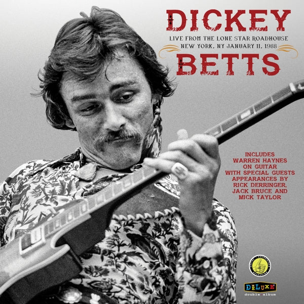 Dickey Betts - Live At The Lone Star.. |  Vinyl LP | Dickey Betts - Live At The Lone Star.. (2 LPs) | Records on Vinyl