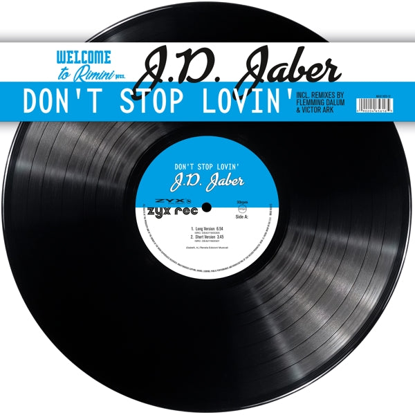  |  12" Single | J.D. Jaber - Don't Stop Lovin' (Single) | Records on Vinyl