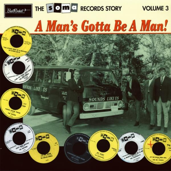 V/A - A Man's Gotta Be A Man V3 |  Vinyl LP | V/A - A Man's Gotta Be A Man V3 (LP) | Records on Vinyl