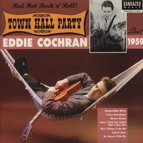 Eddie Cochran - Live At Town Hall'59 |  Vinyl LP | Eddie Cochran - Live At Town Hall'59 (LP) | Records on Vinyl