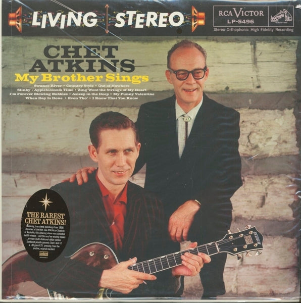Chet Atkins - My Brother Sings  |  Vinyl LP | Chet Atkins - My Brother Sings  (LP) | Records on Vinyl