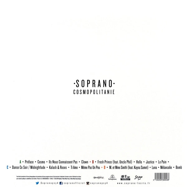 Soprano - Cosmopolitanie |  Vinyl LP | Soprano - Cosmopolitanie (2 LPs) | Records on Vinyl