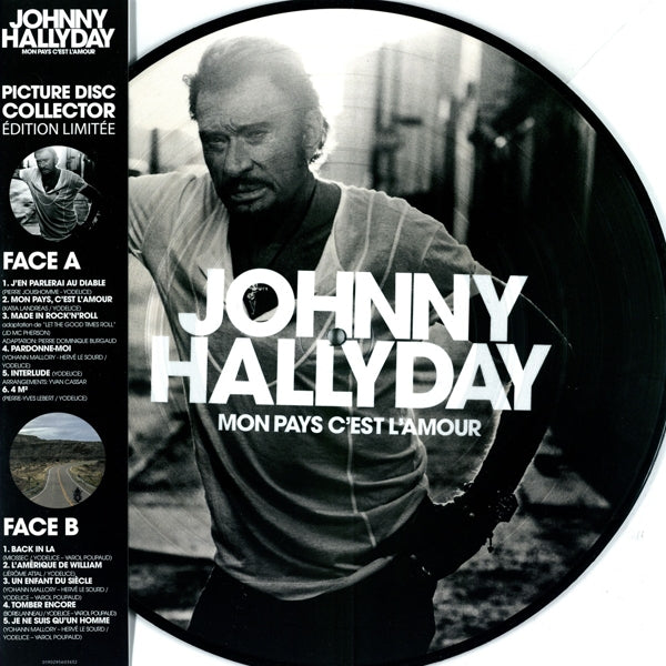 Johnny Hallyday - Mon Pays C'est L'amour |  Vinyl LP | Johnny Hallyday - Mon Pays C'est L'amour (LP) | Records on Vinyl