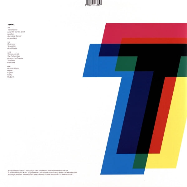 New Order/Joy Division - Total: From Joy.. |  Vinyl LP | New Order/Joy Division - Total: From Joy.. (2 LPs) | Records on Vinyl