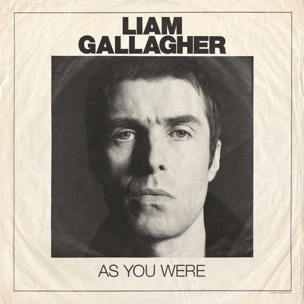 Liam Gallagher - As You Were |  Vinyl LP | Liam Gallagher - As You Were (LP) | Records on Vinyl