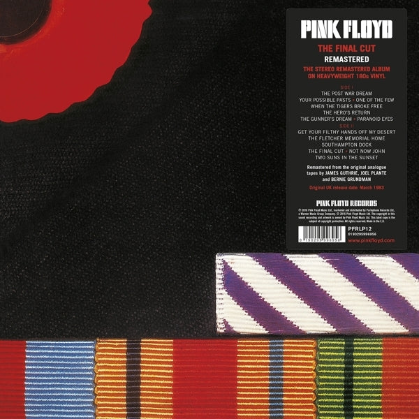 Pink Floyd - Final Cut  |  Vinyl LP | Pink Floyd - Final Cut  (LP) | Records on Vinyl