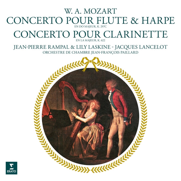  |  Vinyl LP | Rampal/Laskine/Lancelot - Mozart Concerto Pour Flute & Harpe (LP) | Records on Vinyl